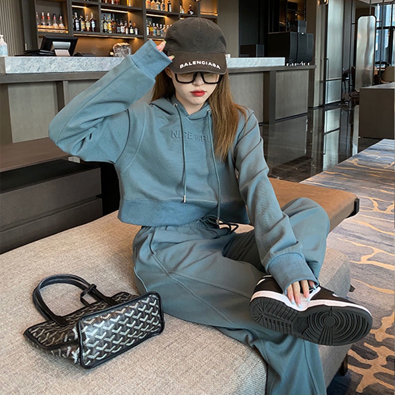 Set Đồ Thể Thao Phong Cách Hong Kong Thời Trang Cho Nữ