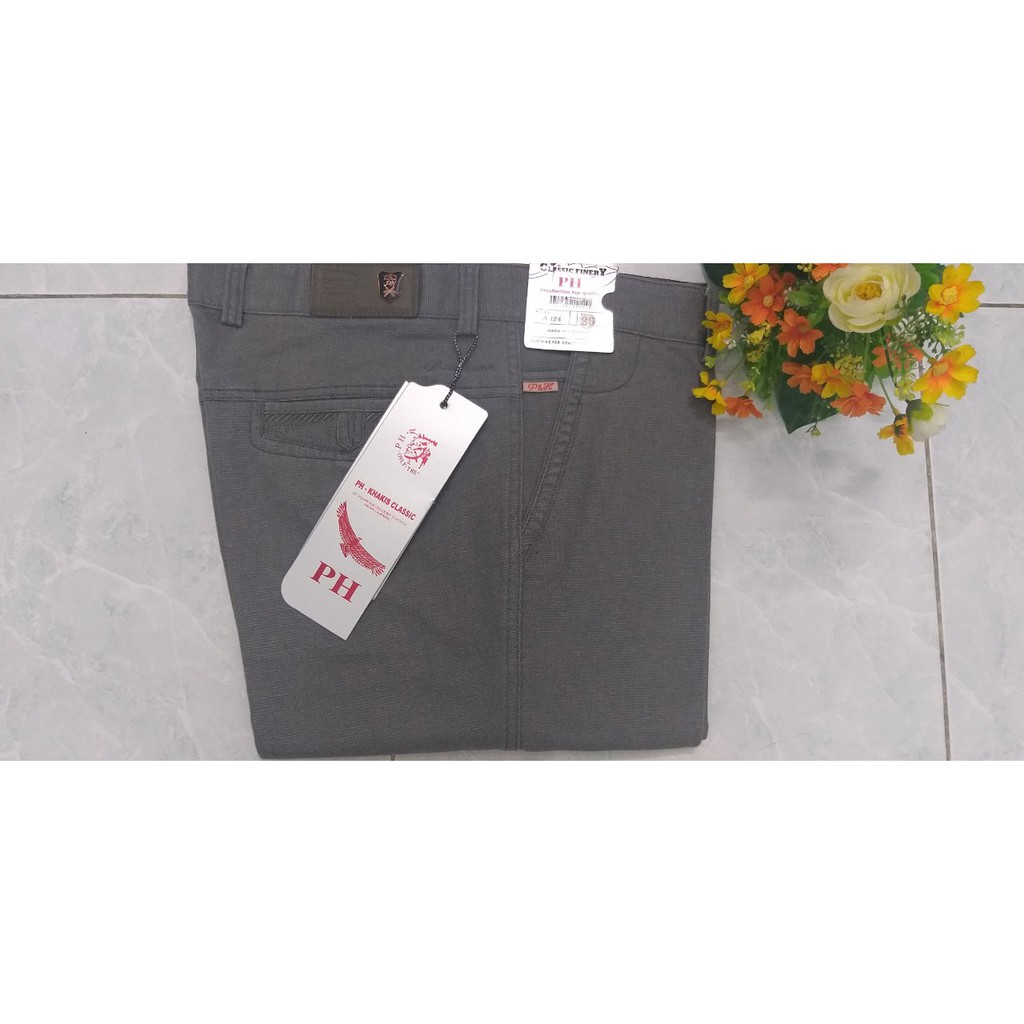 Quần kaki trung niên bigsize cao cấp