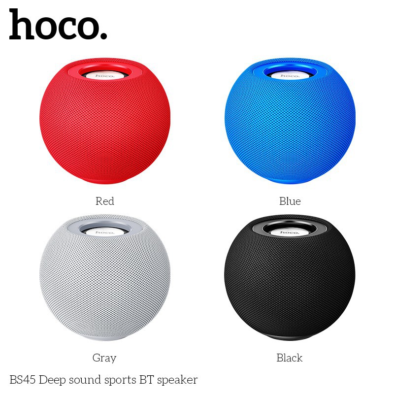 Loa bluetooth Hoco BS45 🔥 Hỗ trợ khe cắm thẻ nhớ 🔥 Âm thanh sâu - Bảo hành 12 tháng