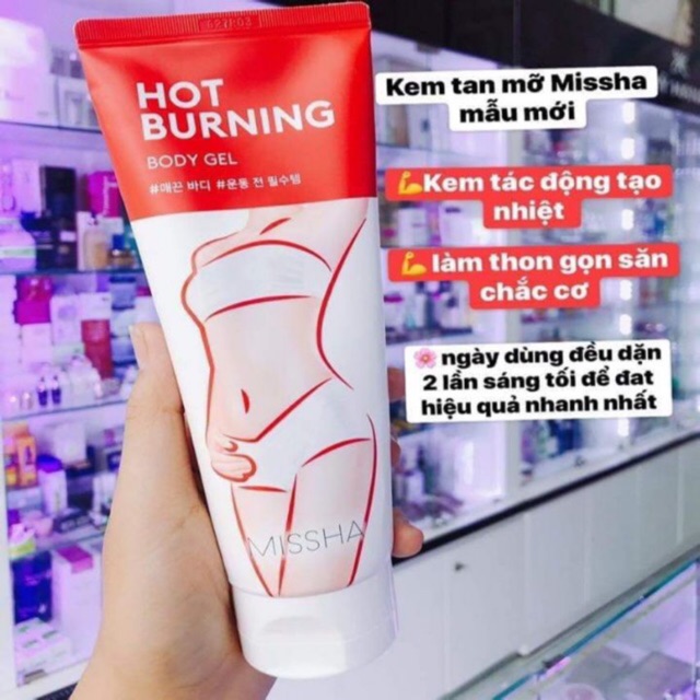 Kem tan mỡ Misha