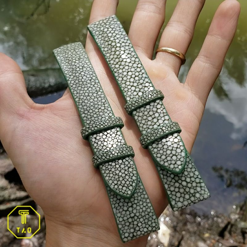 Dây đôngc hồ handmade da cá đuối cao cấp