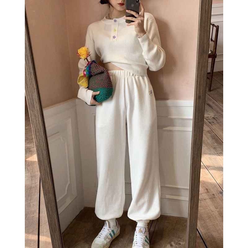 Áo Sweater dài tay thiết kế mỏng thời trang mùa xuân đơn giản cho nữ