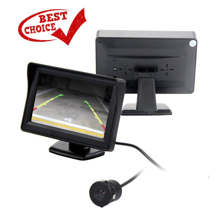 Camera Chiếu Hậu 10.7 Màn Hình Lcd 4.3inch Màu Sắc Cho Xe Hơi | BigBuy360 - bigbuy360.vn