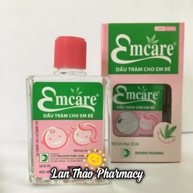 DẦU TRÀM EMCARE CHAI 25ML CHÍNH HÃNG CẦN THIẾT VÀ AN TOÀN CHO BÉ GIÁ TỐT