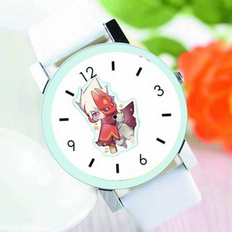 Đồng hồ đeo tay nam nữ in hình ÔNG CHỒNG NỘI TRỢ KAGEKURUI GENSHIN IMPACT anime chibi