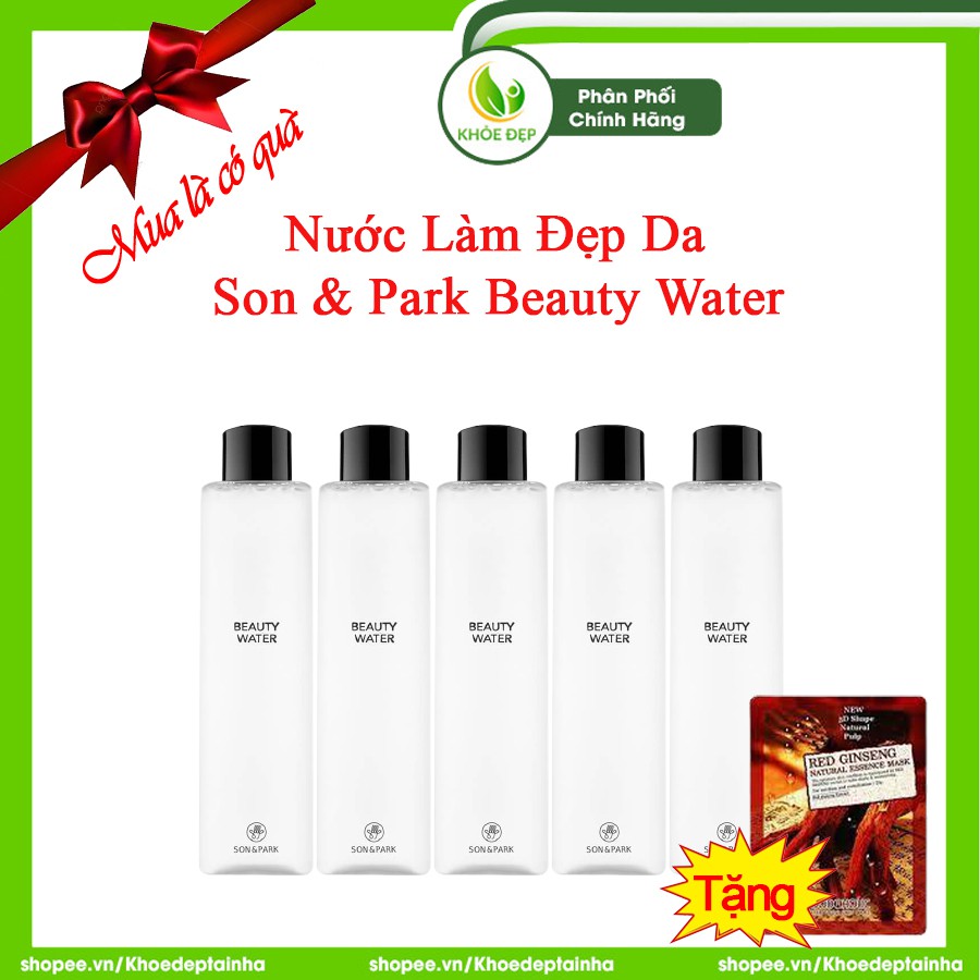 [ CHÍNH HÃNG ] Nước Làm Đẹp Da SON & PARK BEAUTY WATER 340ml