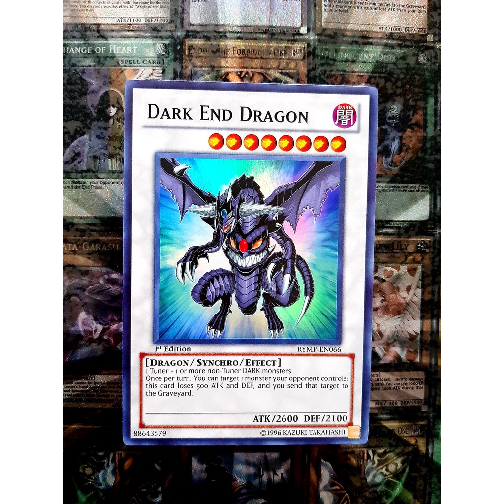 Thẻ Bài Mint90 Yugioh Monster Dark End Dragon - RYMP-EN066 - Super 1st Edition