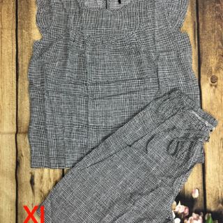 Bộ lanh mặc nhà F21 có tay