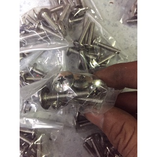 Ốc dù 6 ly 2 inoc bịch ốc dù 6 ly 2 inoc bịch