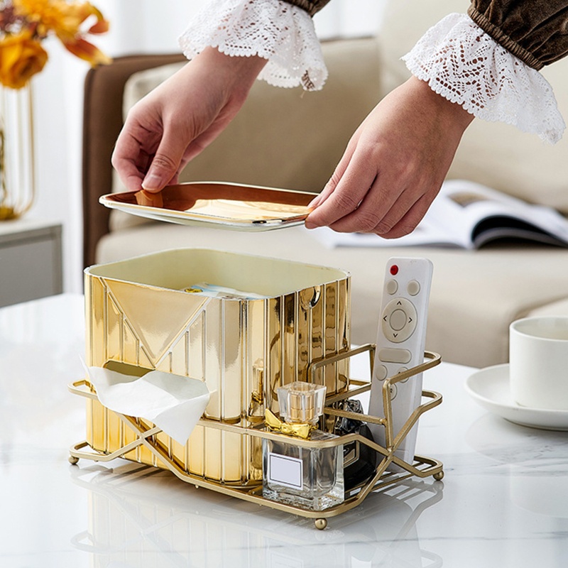 Hộp Đựng Khăn Giấy / Kính Điều Khiển Từ Xa Bằng Nhựa Tiện Dụng Cho Nhà Tắm / Văn Phòng