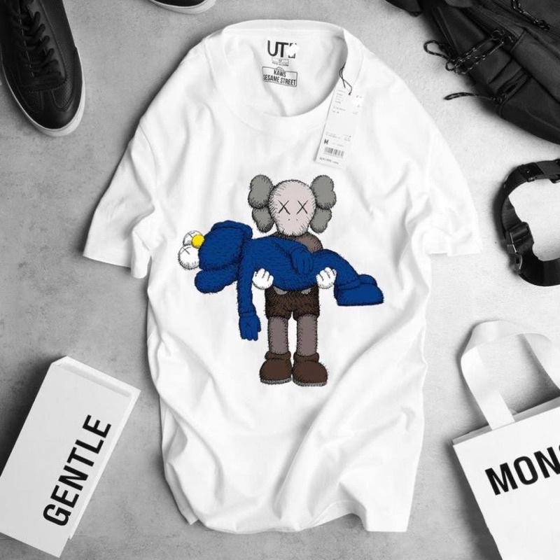 Áo thun unisex kaws có bigsize đên 100kg lạ
