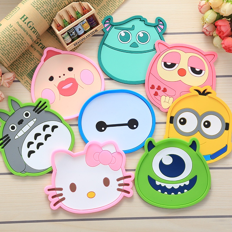 Tấm lót bàn ăn cách nhiệt chống thấm nước kiểu hoạt hình dễ thương
