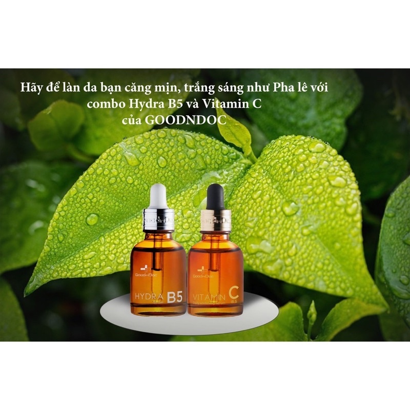 Serum dưỡng da GoodnDoc dưỡng ẩm dưỡng trắng mờ thâm 30ml | BigBuy360 - bigbuy360.vn