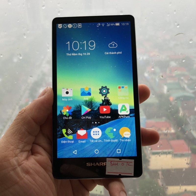 [Mã 2611DIENTU500K hoàn 7% đơn 300K] Điện thoại nội địa Nhật Sharp SH-M02 ram 2Gb+16Gb | BigBuy360 - bigbuy360.vn