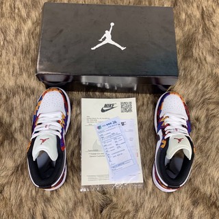 Giày sneaker jordan thổ cẩm hàng đẹp