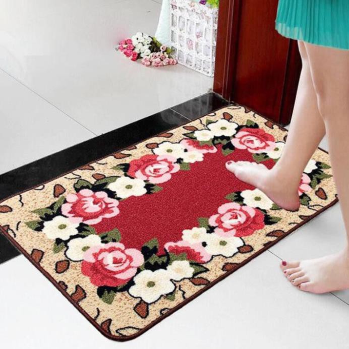 Thảm Chùi Chân 3D Chống Thấm Kích Thước 60x40cm