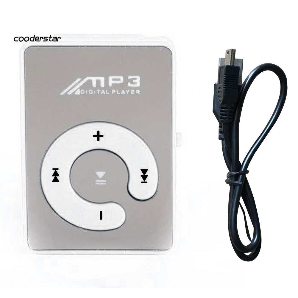 Máy Nghe Nhạc Mp3 Mini Hỗ Trợ Thẻ Nhớ Micro Tf