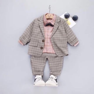 Set vest công tử cho bé trai