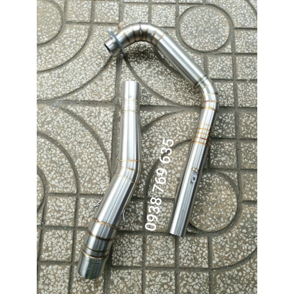 Cổ pô Tăng EXCITER WINER SONIC RAIDER SATRIA GSX Cổ 38 51ly gắn pô lon.