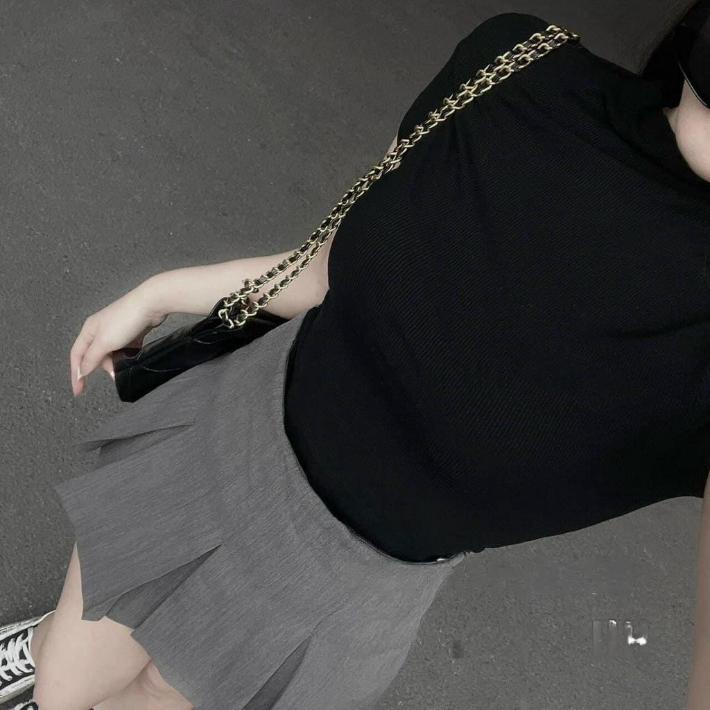 Set ZIP áo và chân váy dập ly siêu đỉnh by PUHY.CO