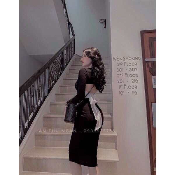 Đầm Nữ - Đầm Body Nhúng Sườn Đuôi Cá Siêu Hot