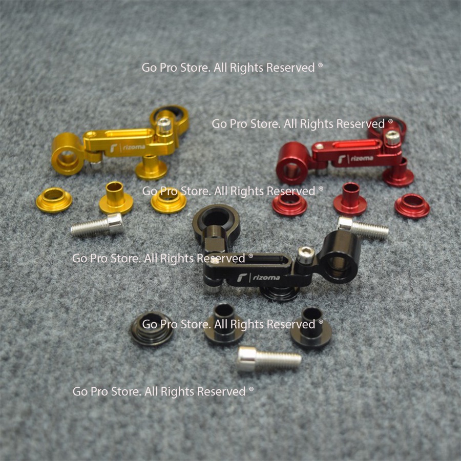 Pat Gắng Bình Dầu Sau RZM G1144 Gắng Xe Máy Nhôm CNC