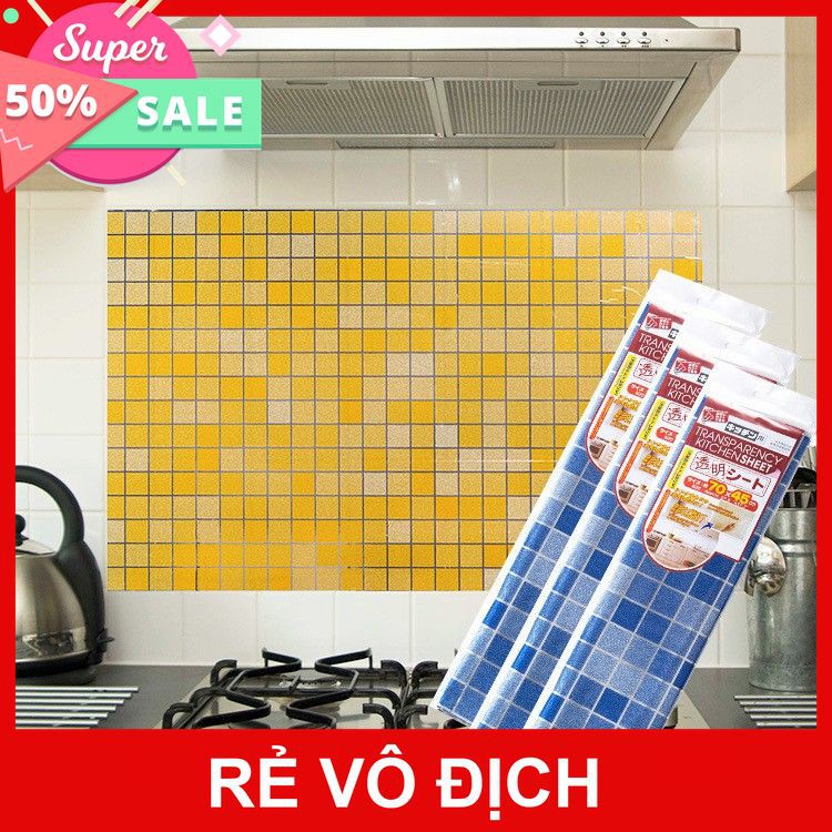 [XK][FREESHIP-150K] MIẾNG DÁN TƯỜNG CÁCH NHIỆT NHÀ BẾP (75*45CM) [HCM]