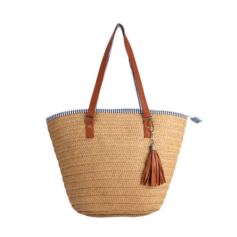 Túi Xách Đan Rơm Thời Trang Hè Cho Nữ