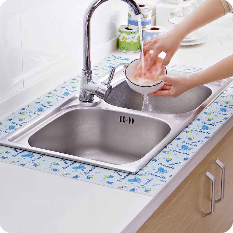 Cuộn Băng Keo Chống Ẩm Chống Nước Dán Bồn Rửa Chén Nhà Bếp