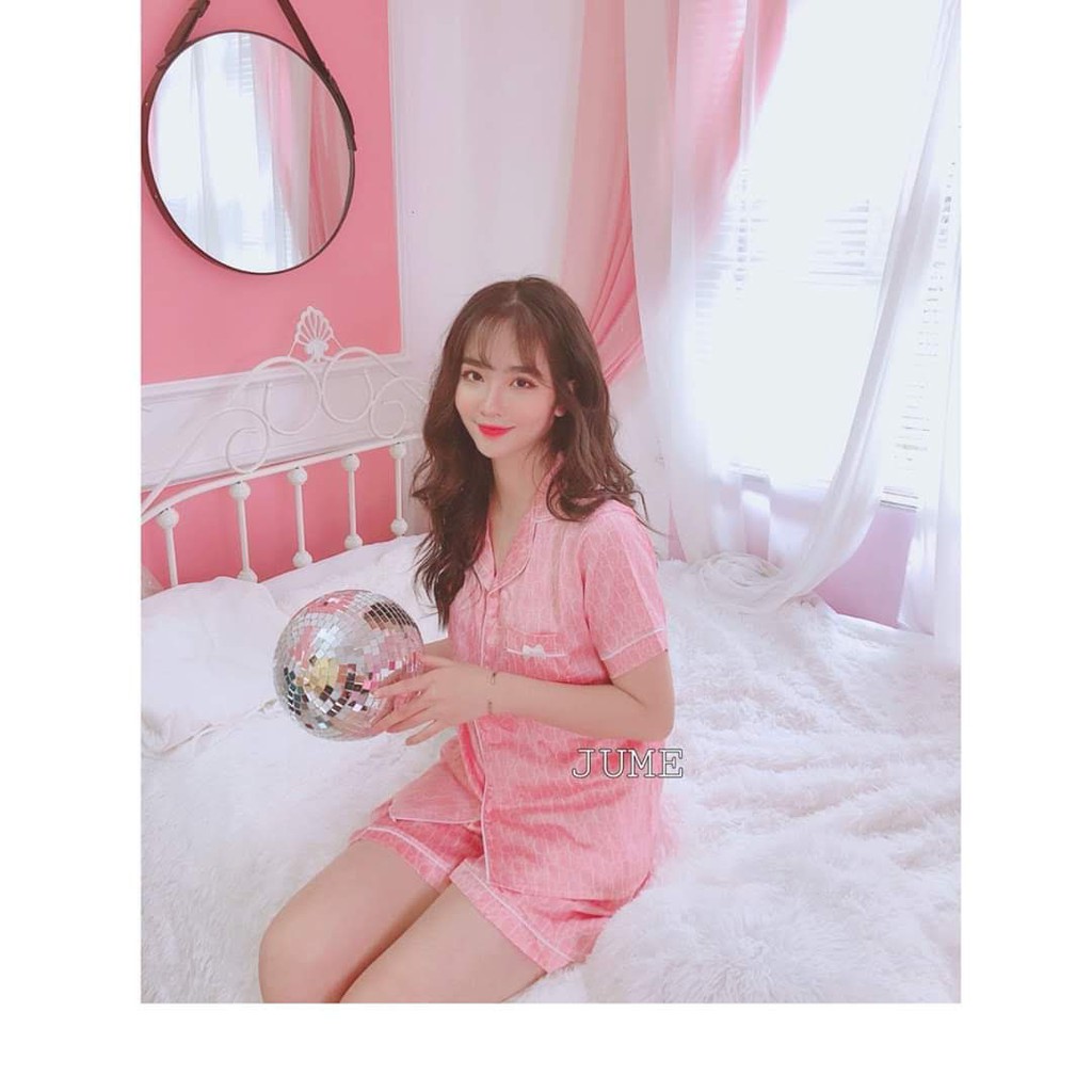 Bộ Pijama Đùi Satin | BigBuy360 - bigbuy360.vn