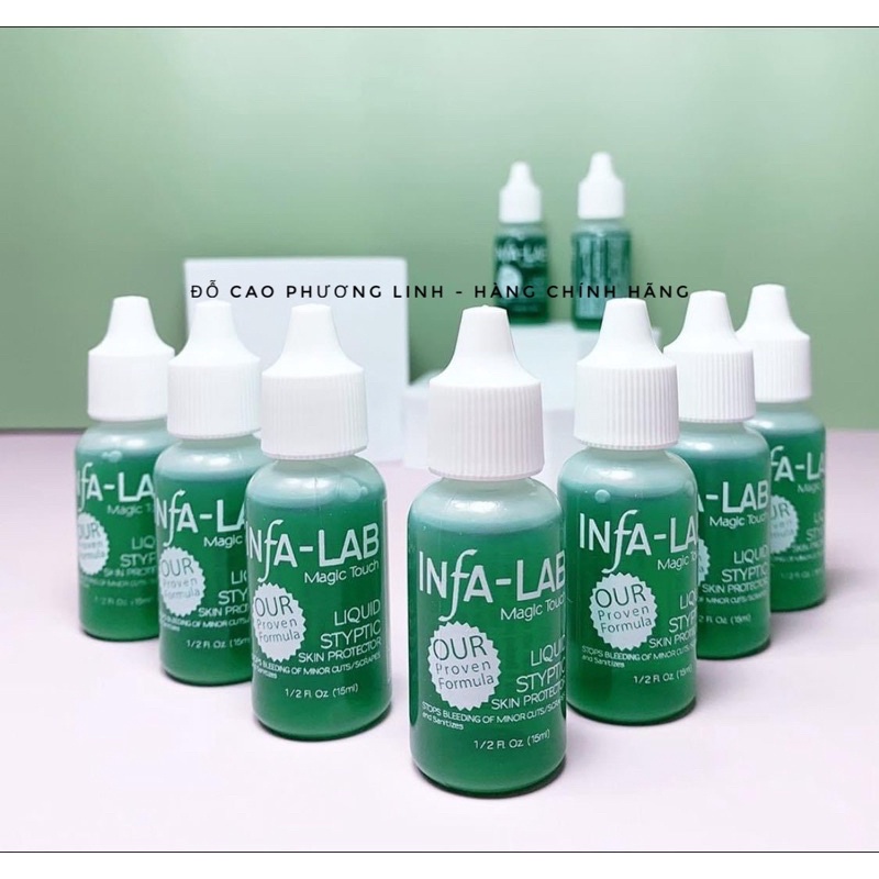 Dung dịch cầm máu INFA LAB trong làm nail