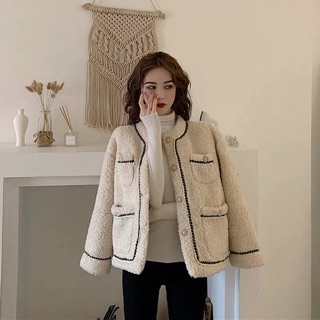 Áo khoác dạ lông QC
