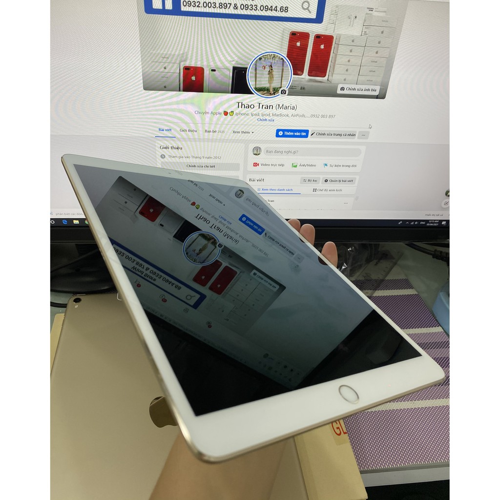 Máy tính bảng Apple iPad Pro 2017 10.5 inch VÀNG 256GB Wifi + 4G - Hàng nhập khẩu QUỐC TẾ MỸ chính hãng.