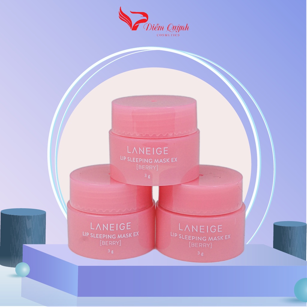 Mặt Nạ Ngủ Môi Laneige Lip Sleeping Mask, Ủ Môi Căng Mọng Hồng Hào Hàn Quốc 3g