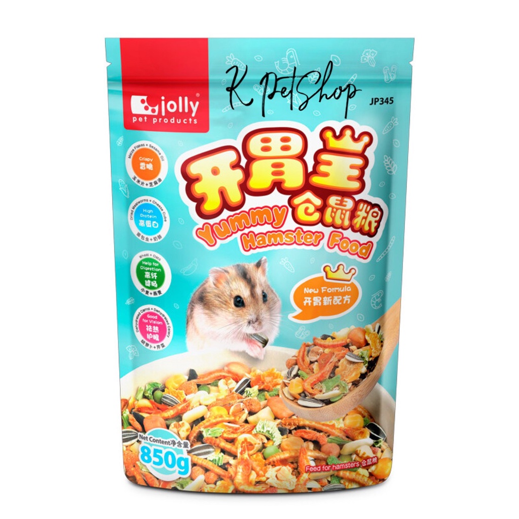 Thức ăn hải sản cho hamster - thức ăn hải sản yummy hãng Jolly JP345