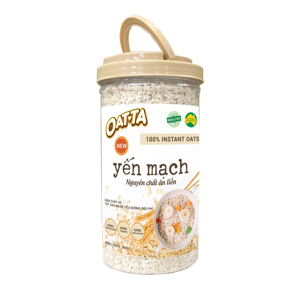 Yến mạch nguyên chất Oatta hộp 800g