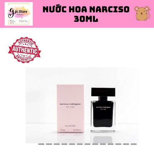 [SẴN - BILL US] - NƯỚC HOA NARCISO ĐEN 30ML