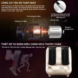 [ Chính Hãng ] Máy Massage chân 6D Hàn Quốc