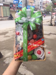 Giỏ mây mứt 200