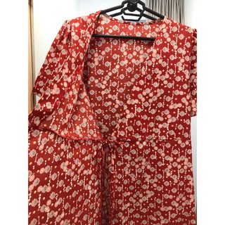Syru Dress - Đầm lụa dài đắp tà