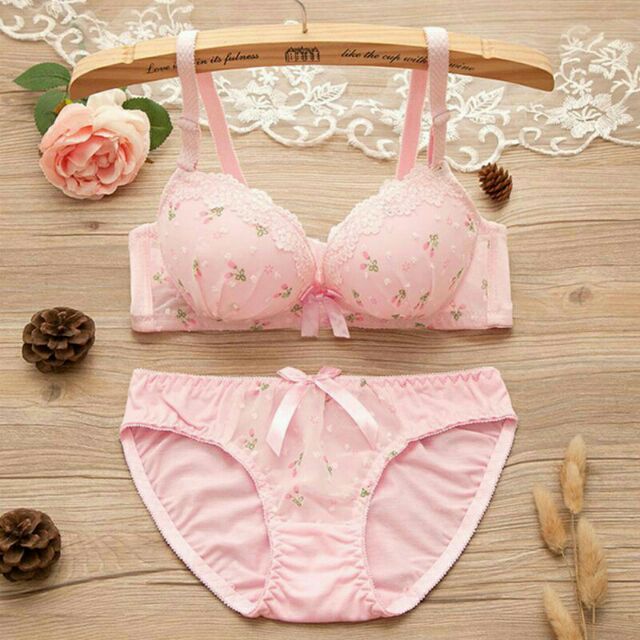 Set đồ lót hoa nhí
