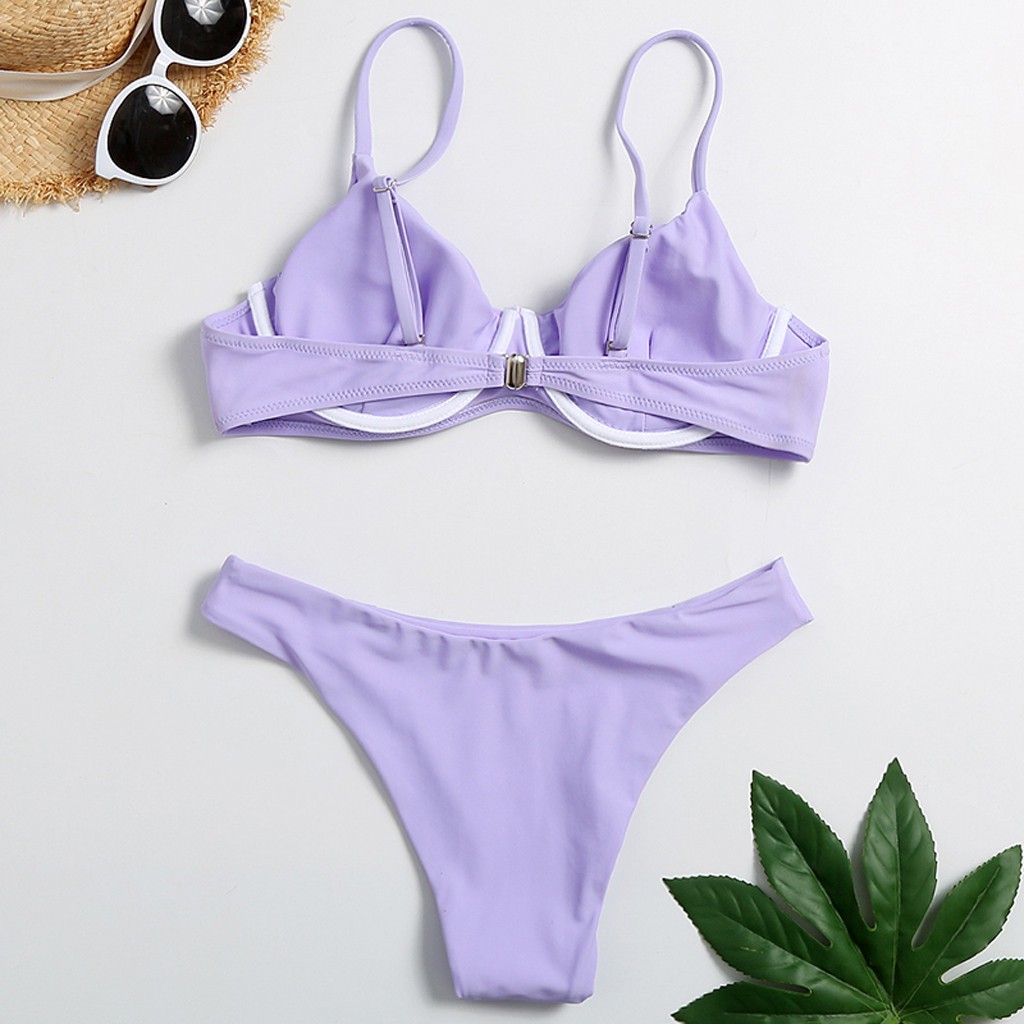 [Mã FASHIONWM19 hoàn 15% tối đa 30K xu đơn 150K] Bikini Hoạ Tiết In Thiết Kế Xẻ Quyến Rũ | BigBuy360 - bigbuy360.vn