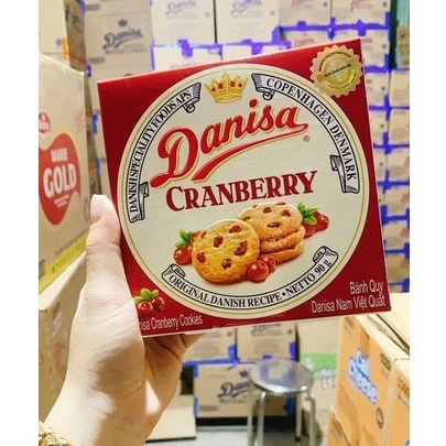 Bánh quy Danisa Mini hộp giấy 90g