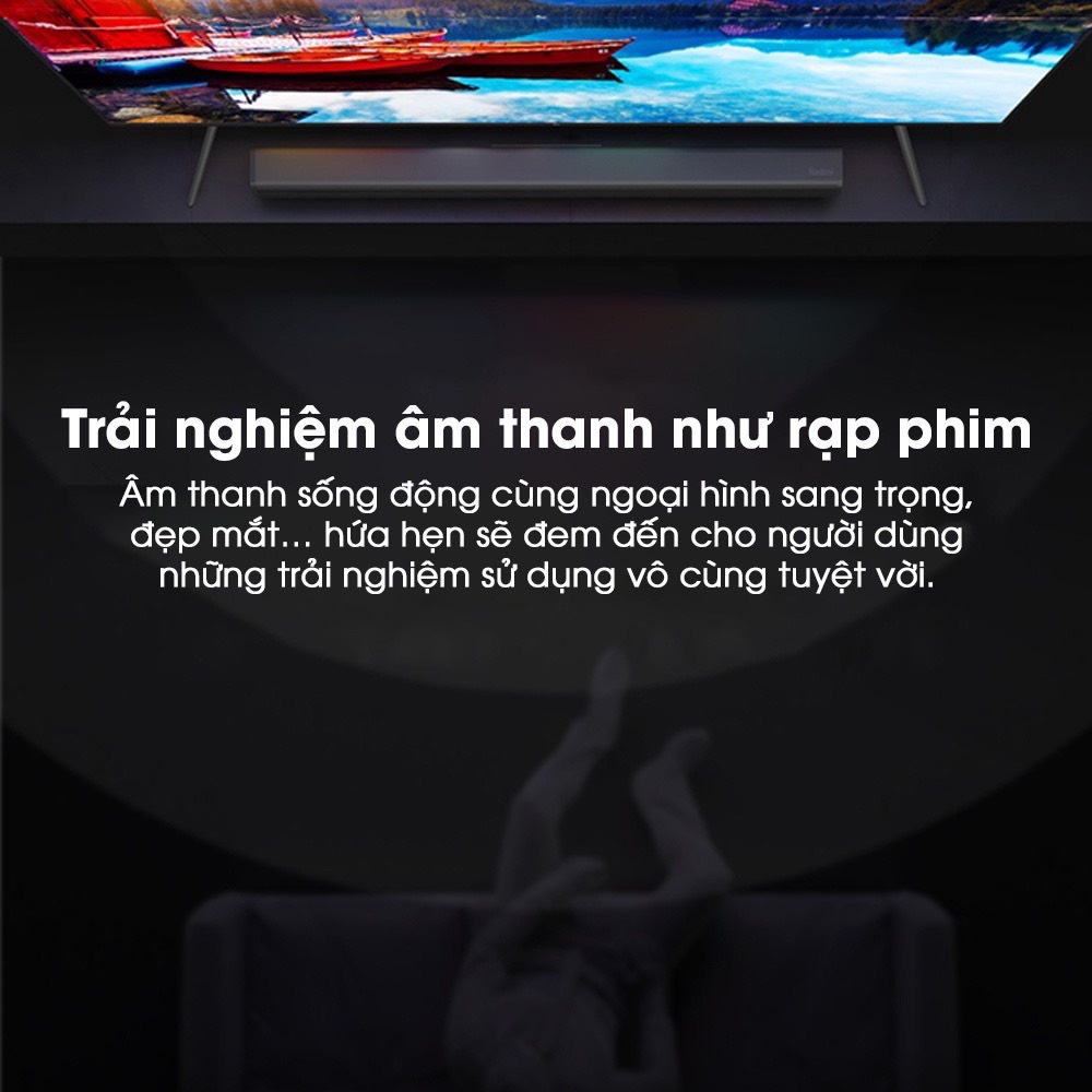 [Hỏa Tốc - HCM] Loa soundbar TV Redmi Hỗ trợ Bluetooth 5.0 Dễ lắp đặt Công suất 30W Âm thanh tuyệt đỉnh - Ngocvienstore