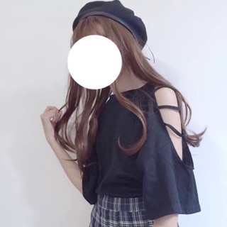 Áo thun kiểu trễ vai