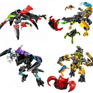 Decool Star soldier hero 6 Jam Beast  Vs Stomer 10402 - Hero Factory Joe Beast VS Stormer 44016