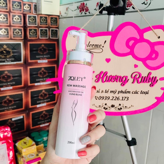 Kem massage tan mỡ zoley