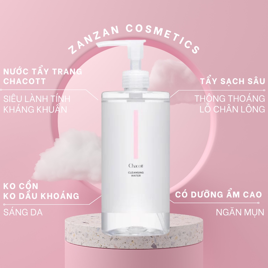 Nước tẩy trang Chacott For Professionals
