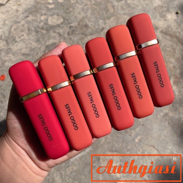 Son kem Gogo Tales Cloud Fog Color Lip mềm và mịn nhẹ như mây không khô môi | BigBuy360 - bigbuy360.vn