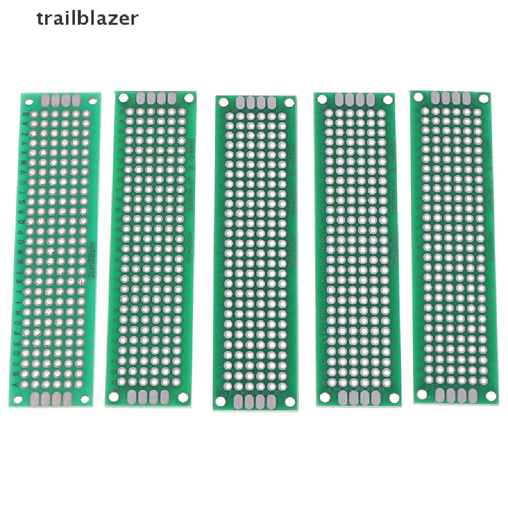 Bộ 5 Bảng Mạch Điện Tử Hai Mặt 2x8cm PCB UIO